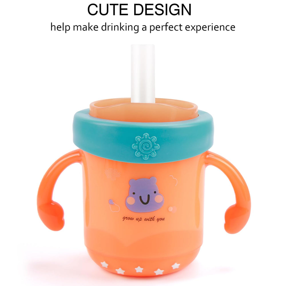 PHEENOWL gift-ready kids cup orange, makes a thoughtful present for birthdays and milestones.