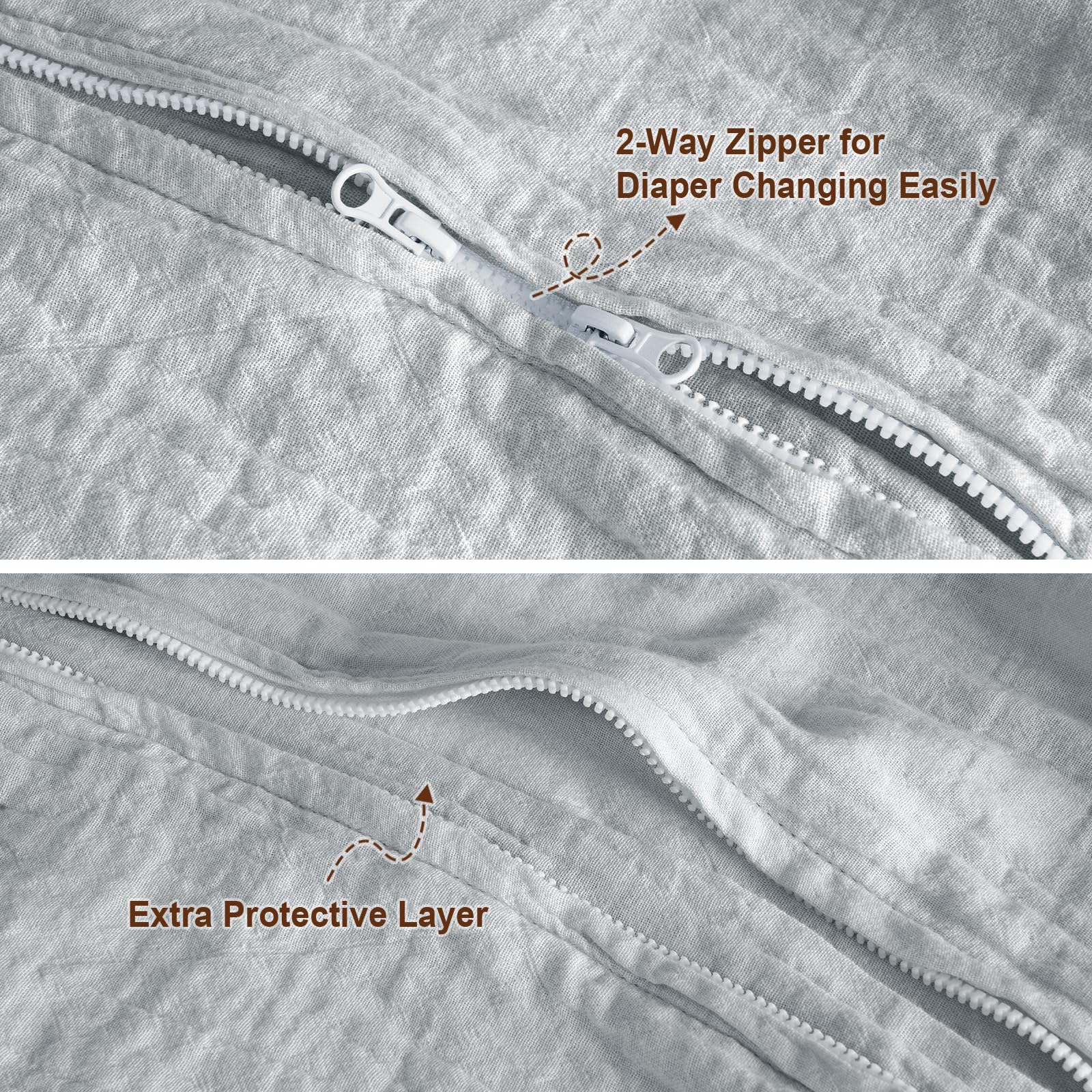 PHF large size sleep sack 12-18 months for growing babies