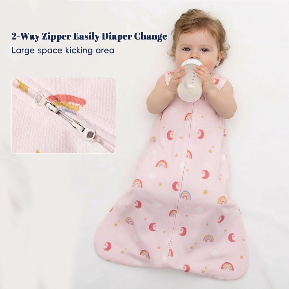 PHF roomy sleeping sack provides extra space for hip and leg movement.