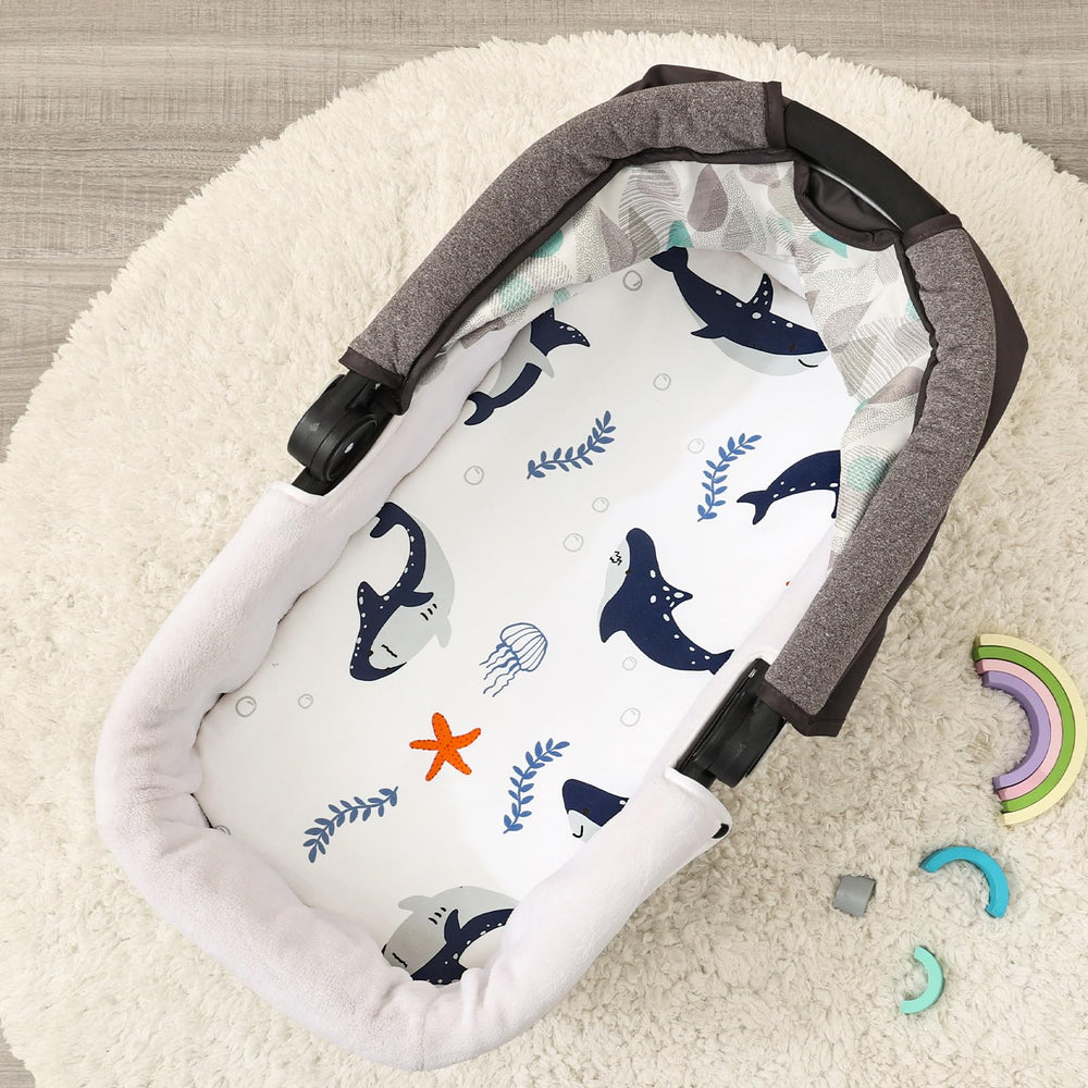 PHF bassinet sheets no-slip bottom edge maintains smooth surface overnight