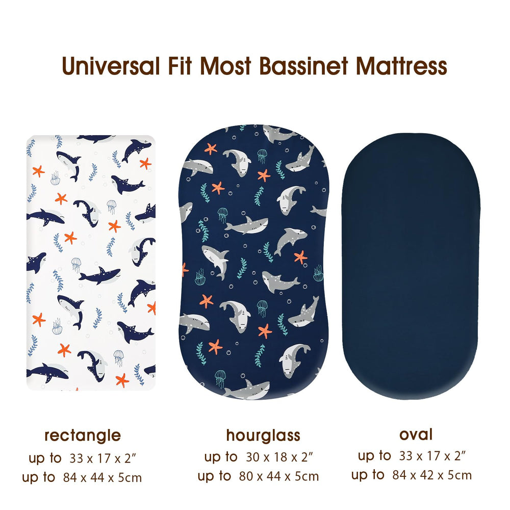 PHF bassinet sheets pack of 3 provides practical value for rotation