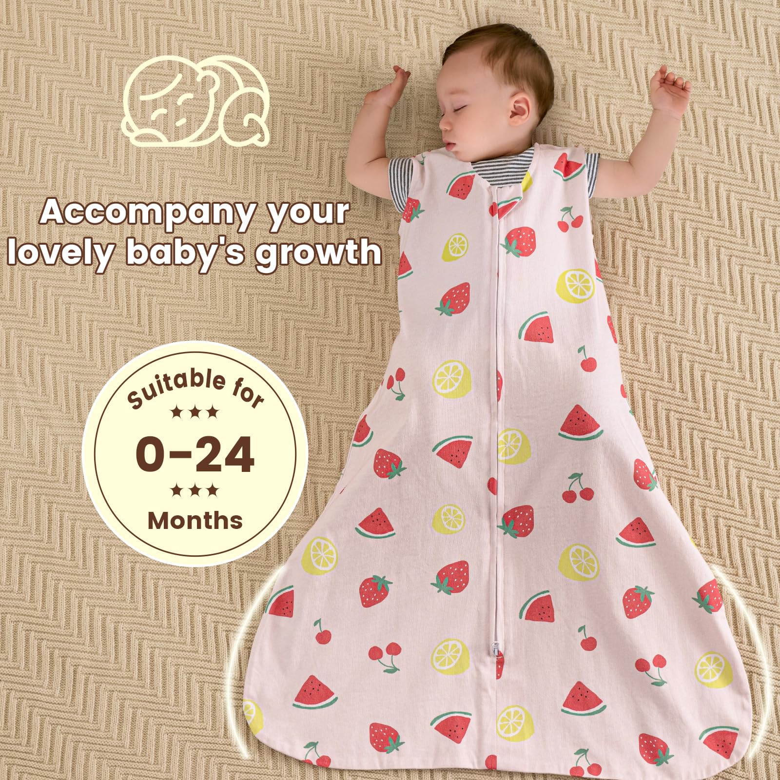 Large size option supports growing toddlers with comfortable, unrestricted movement.