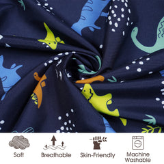 Non-slip elastic edge keeps the sheet secure on the mattress.