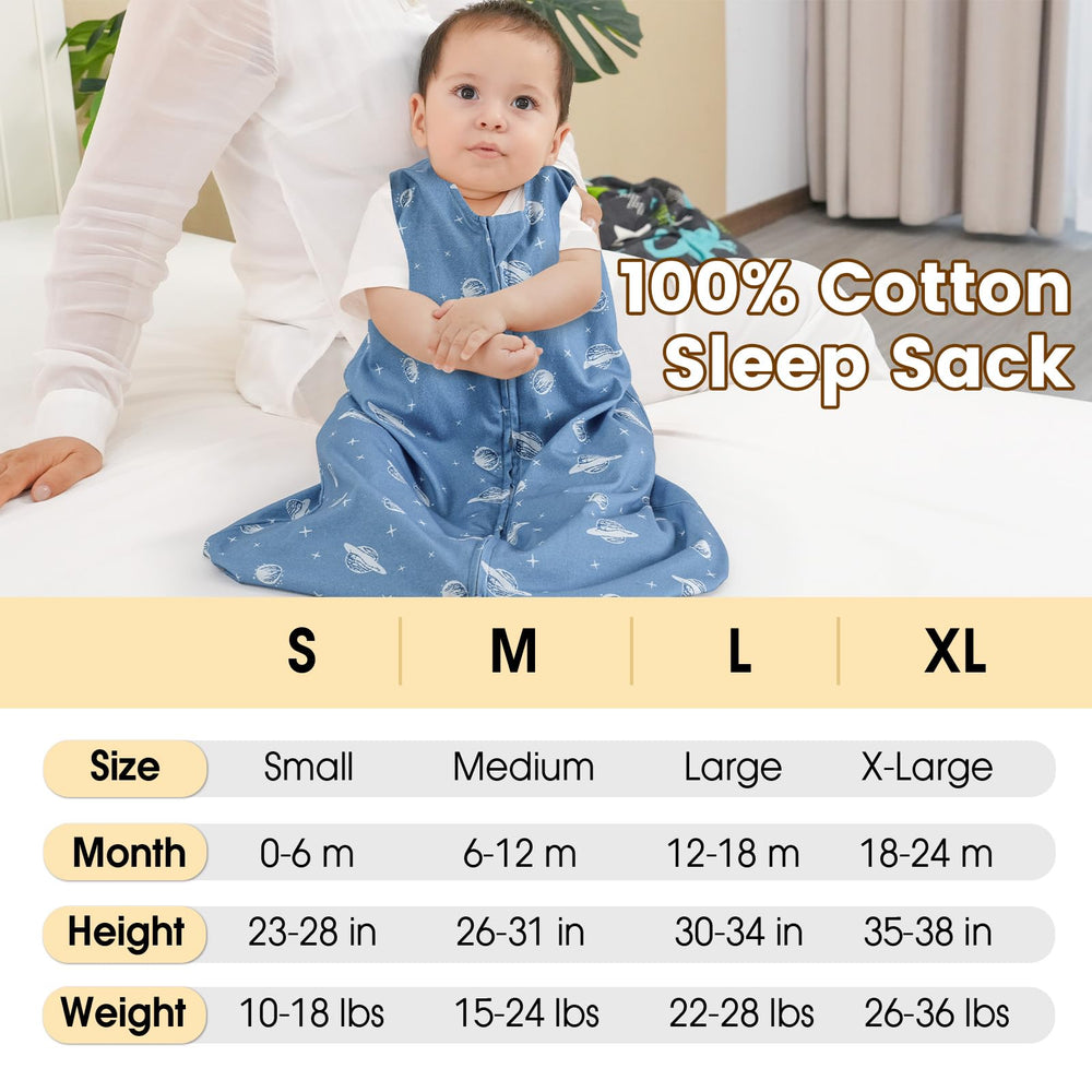 PHF four-size options chart showcased for growing babies