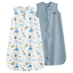 PHF Mermaid sleep sack for 18-24 months with breathable muslin fabric.