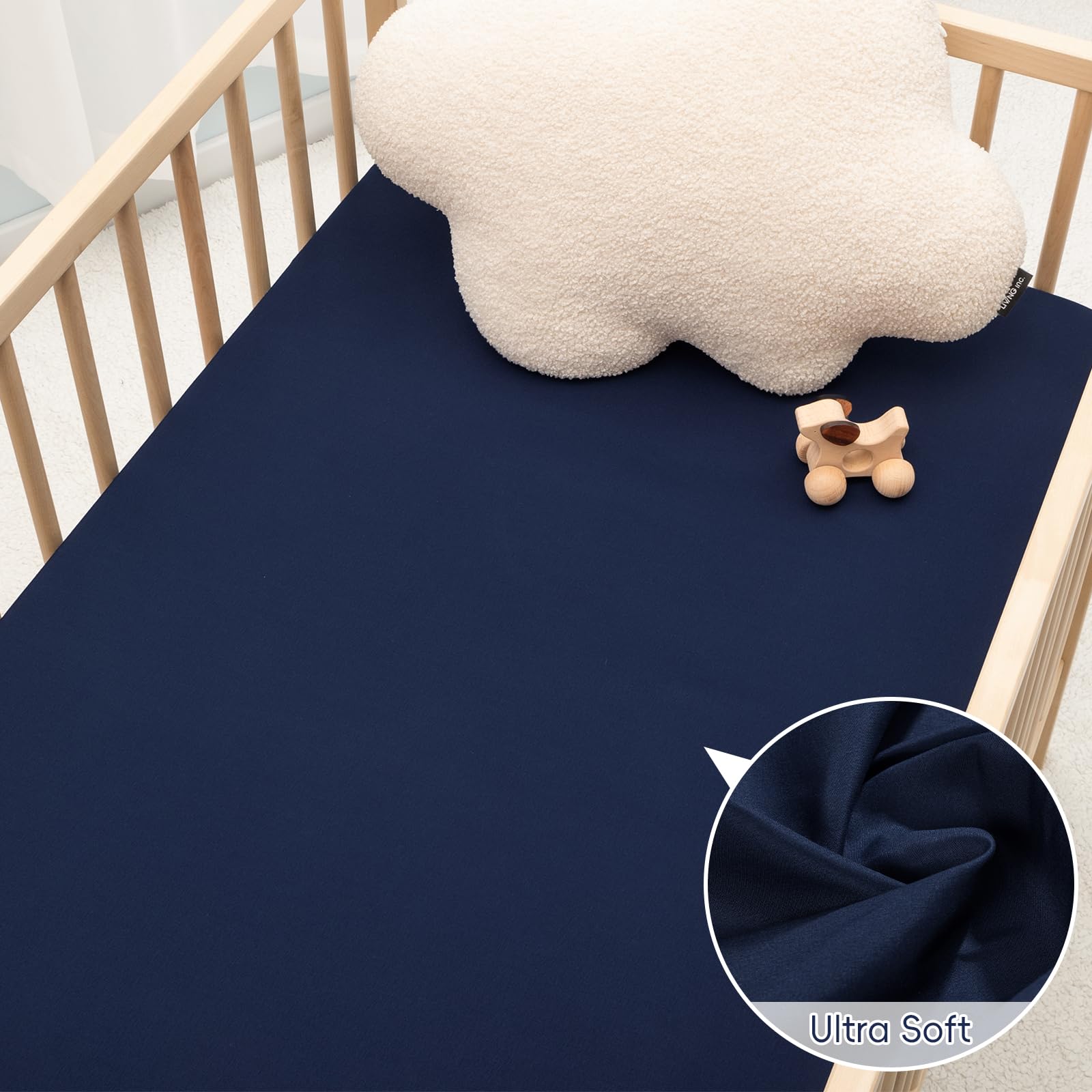 PHF navy dinosaur design detail adds friendly charm while remaining easy-care.