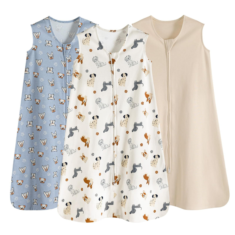 PHF soft-baby-sleep-sack 18-24m shows breathable organic cotton fabric for comfort.