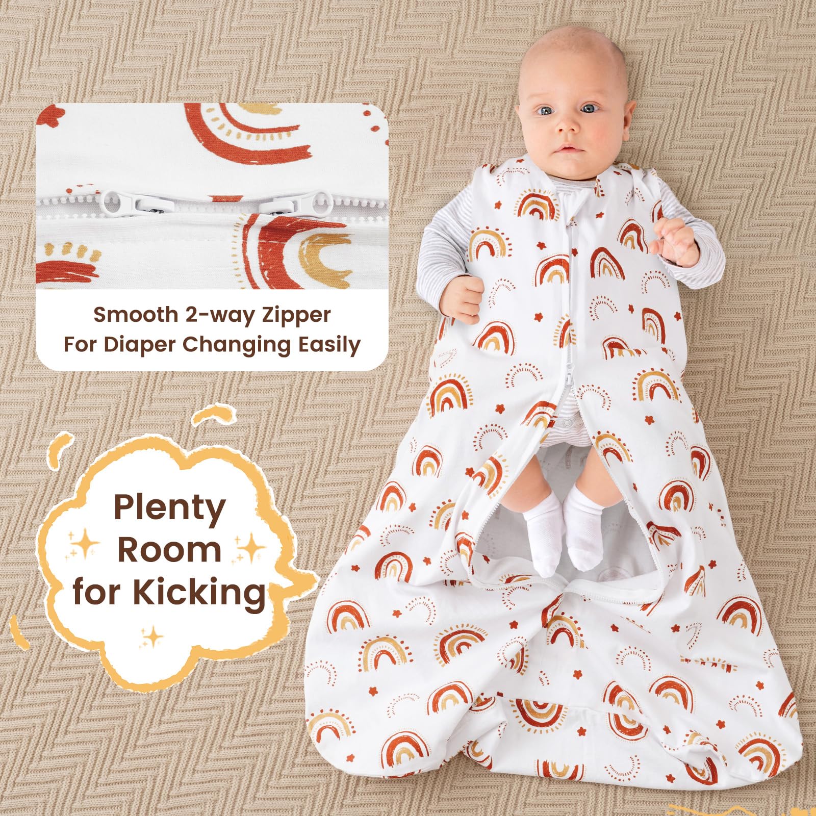 PHF Sleep Sack three-pack offers convenient sleep options.