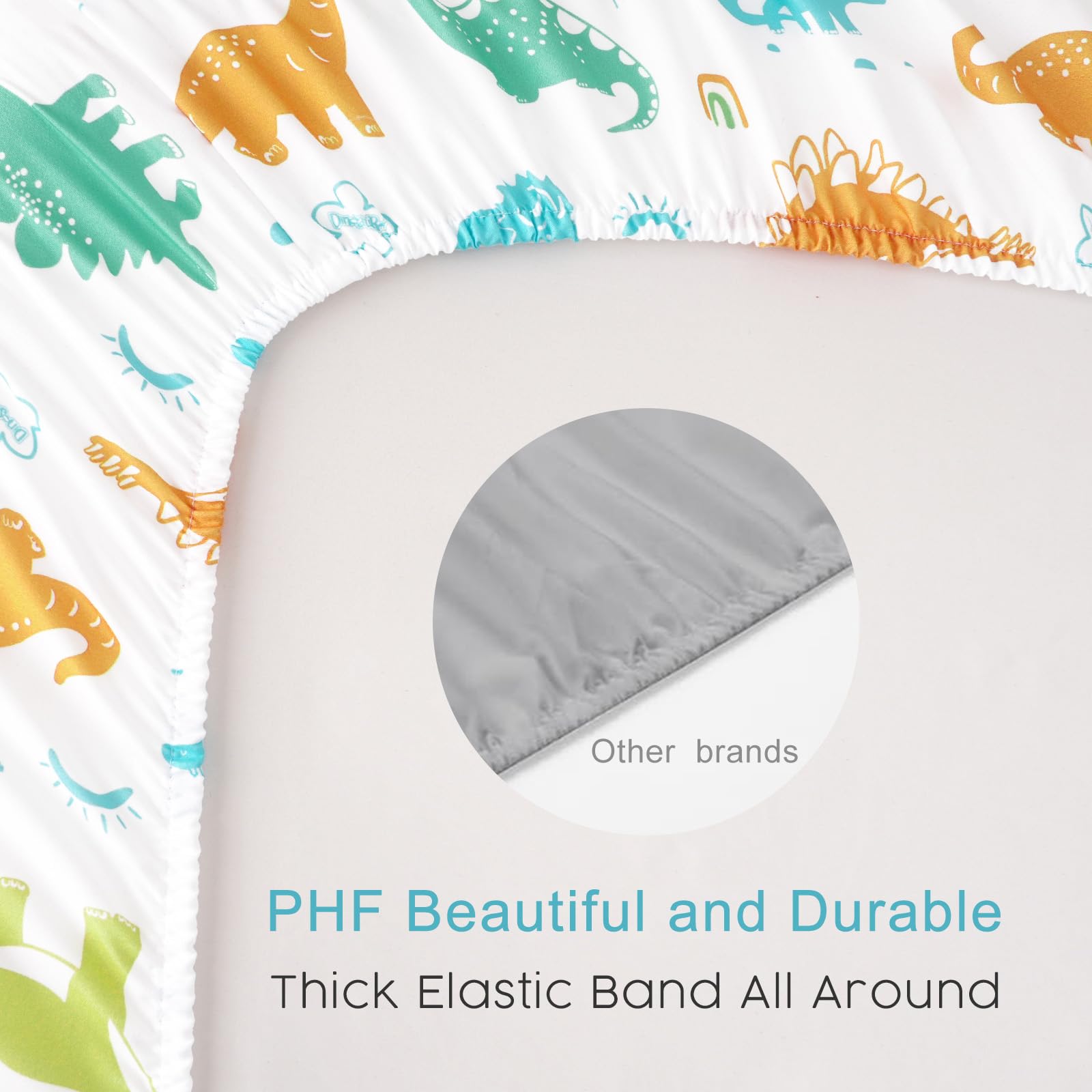 PHF 5 inch deep pocket keeps sheets flat and secure during sleep