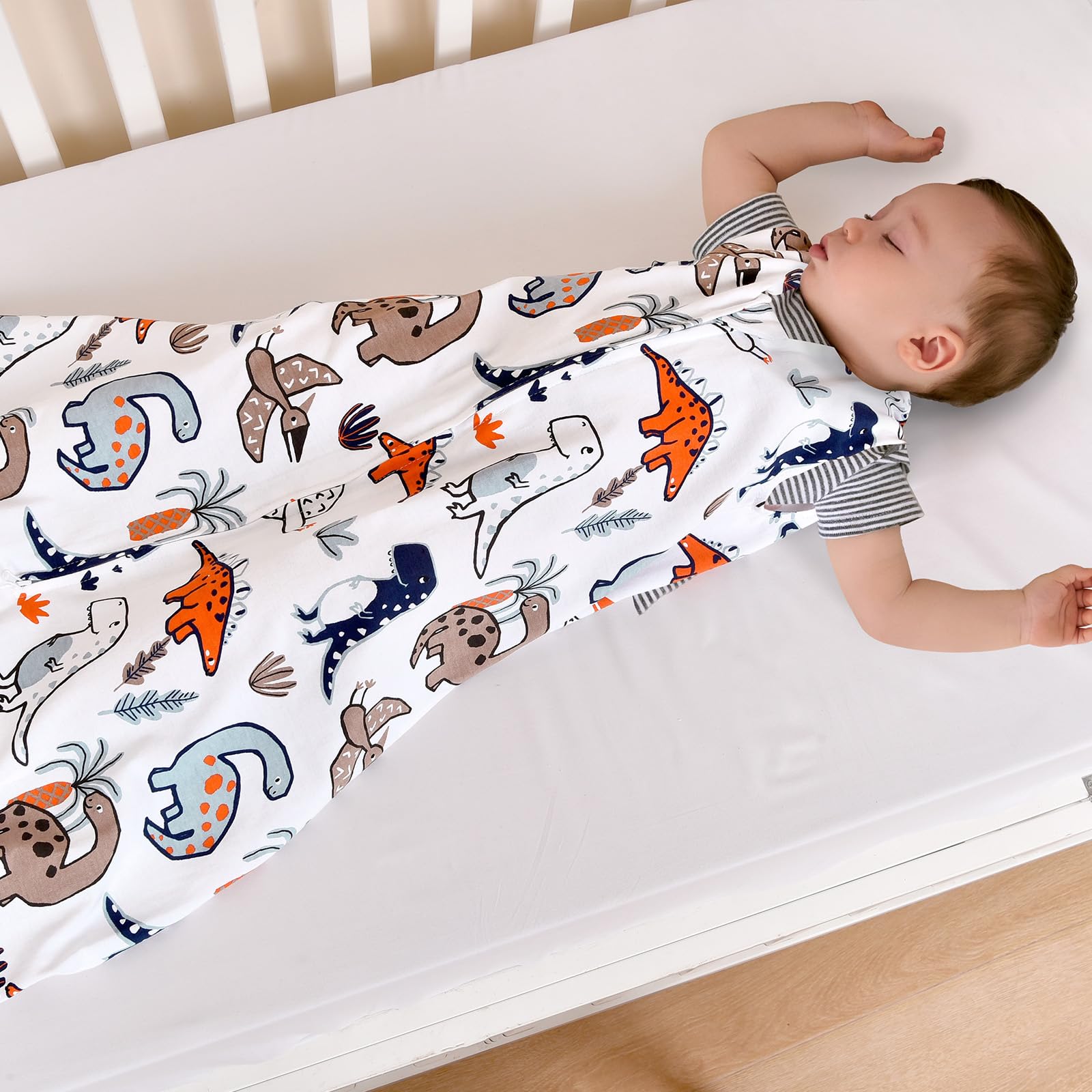 PHF sleep sack highlights spacious hip and leg room for comfortable movement.