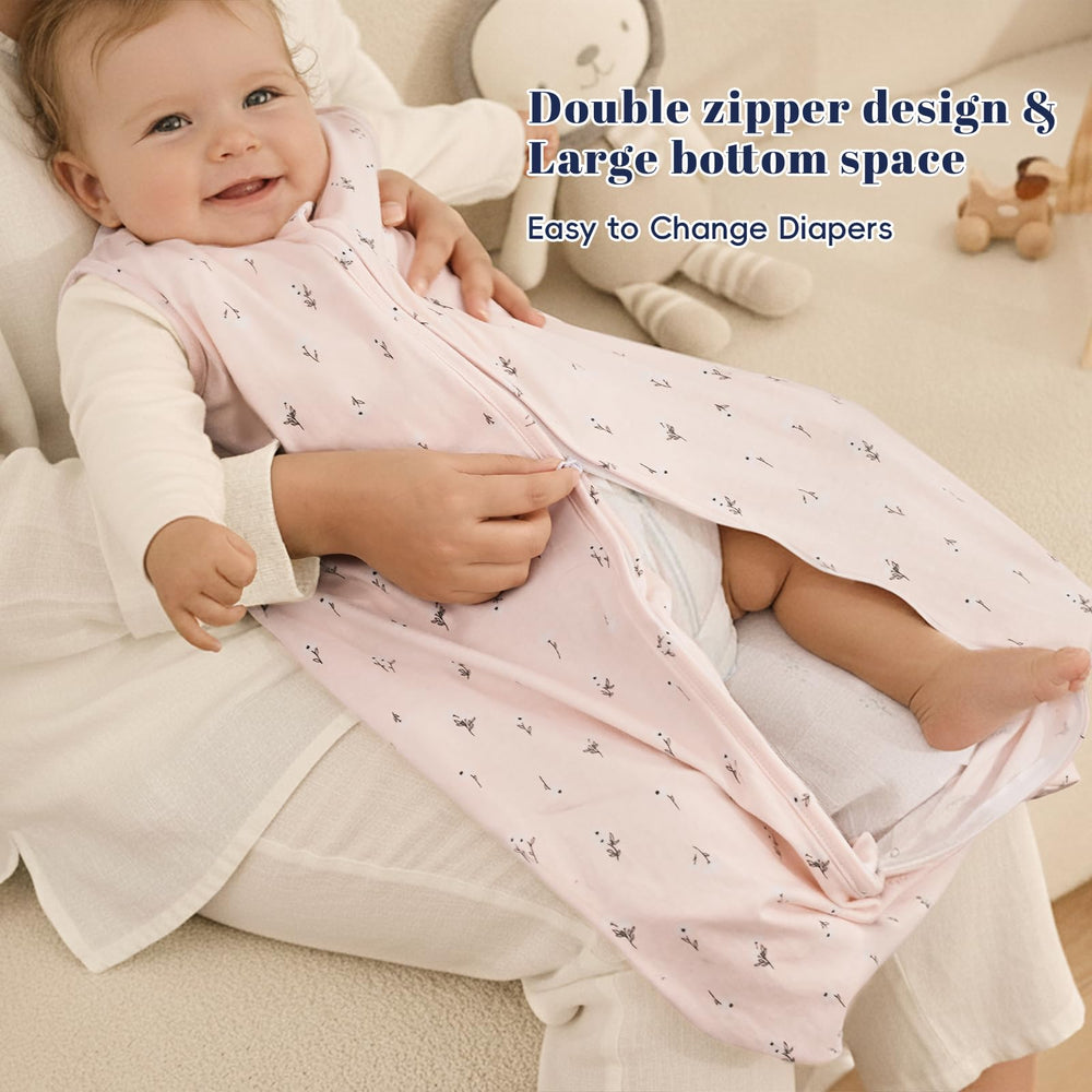 PHF three-pack sleep sacks with varied patterns for daily options.