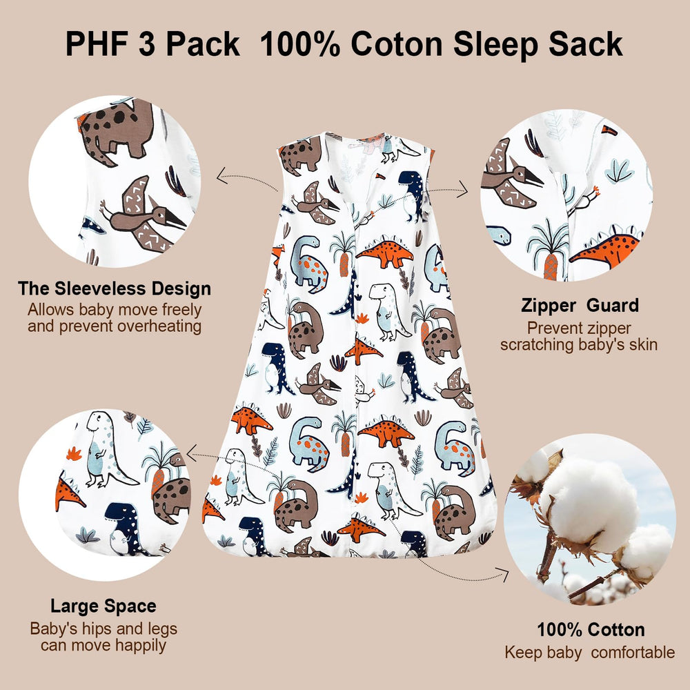 PHF two-way zipper detailed view enables easy diaper changes at night.