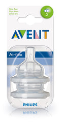 Philips AVENT Airflex venting system design reducing air intake.