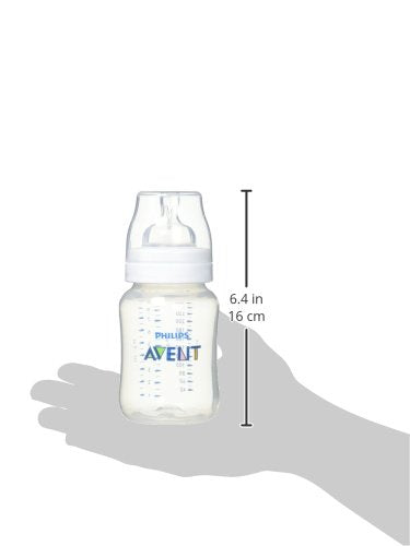 9oz Philips Avent anti-colic bottle in the three-piece set