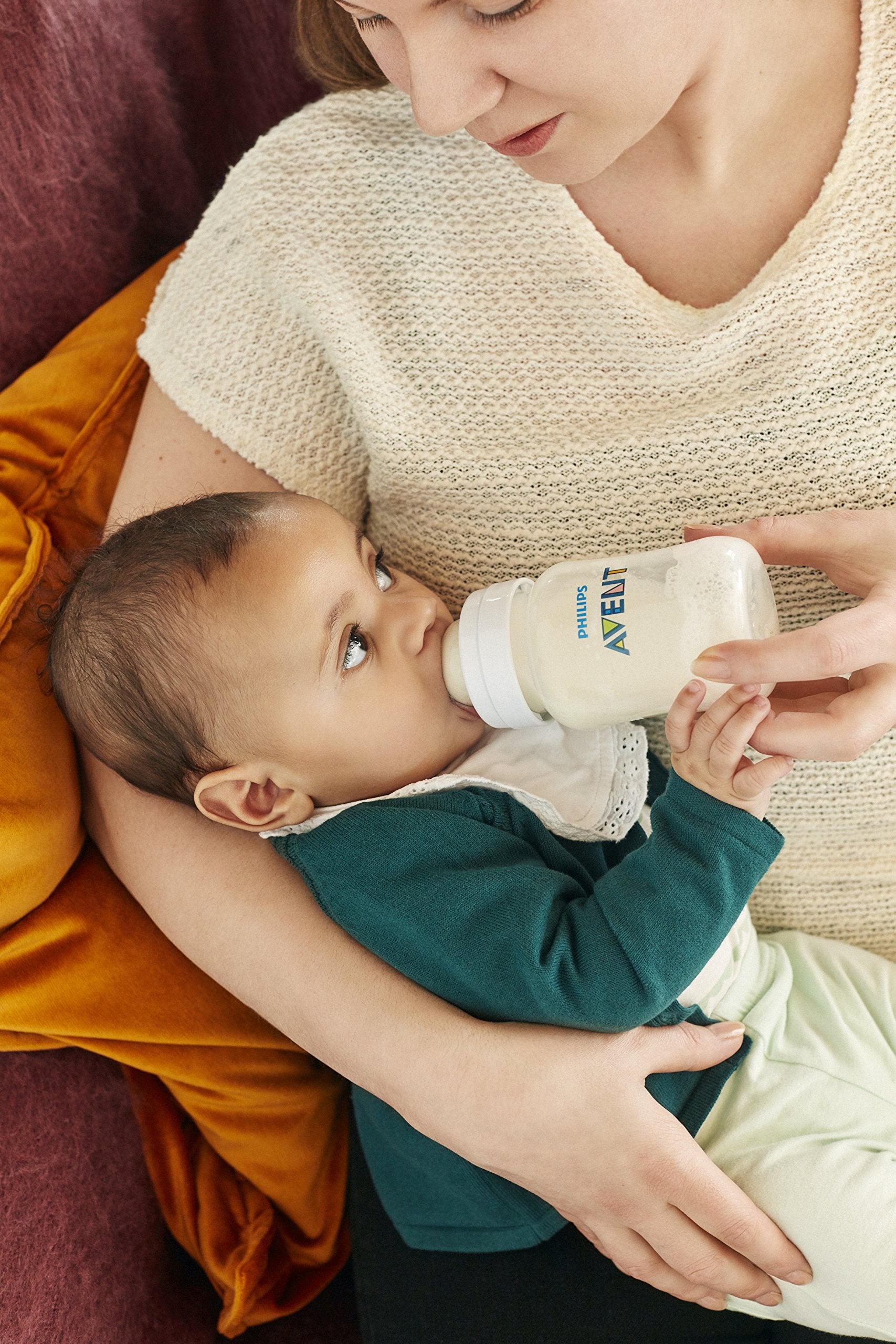 Nipple interchangeability in Philips Avent anti-colic system for growing babies