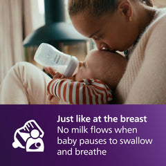 Philips Avent Flow 3 medium-flow nipple designed for a steady feeding rhythm