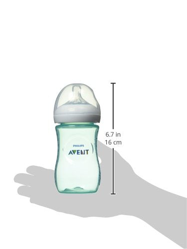Anti-colic twin valve reduces air intake for comfortable feeding with Philips AVENT bottle.