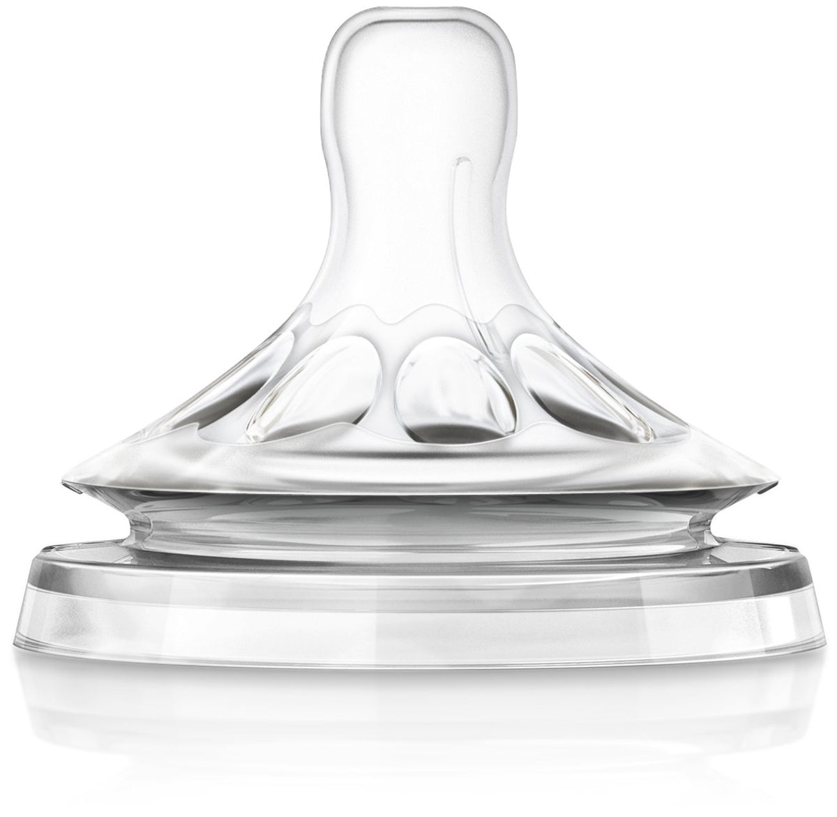 Philips AVENT Natural First Flow Nipple with slow flow for newborns.