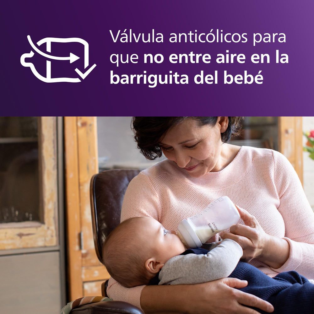 Philips AVENT gift set unboxed, ideal starter for parents.