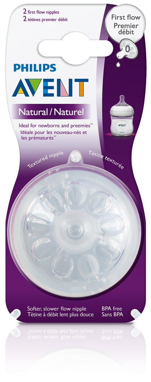 Philips AVENT Natural Wide-breast-shaped Nipple supports natural latch and feeding.
