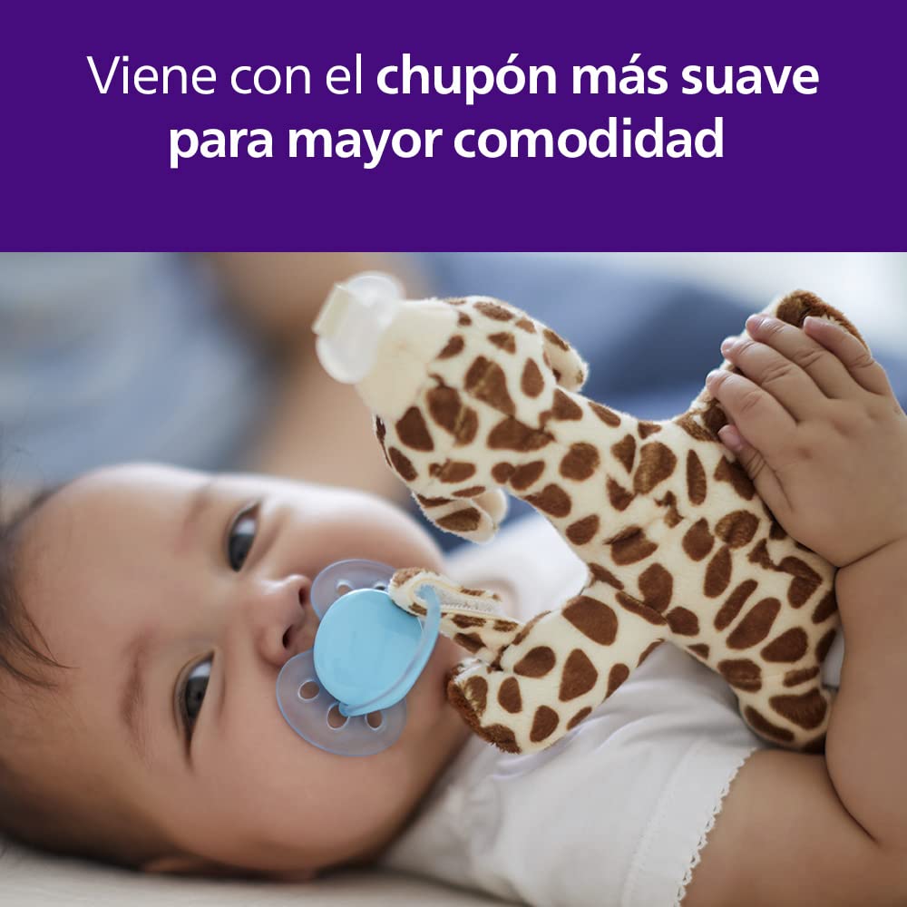 Philips AVENT Snuggle pacifier holder with Soothie for secure soothing