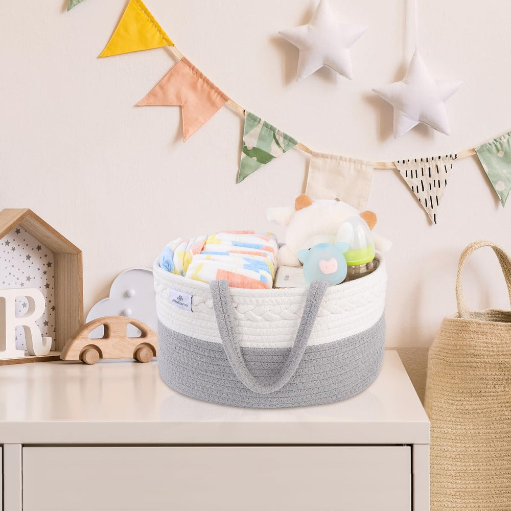 PHILORN diaper caddy makes a thoughtful baby shower gift with lasting practicality