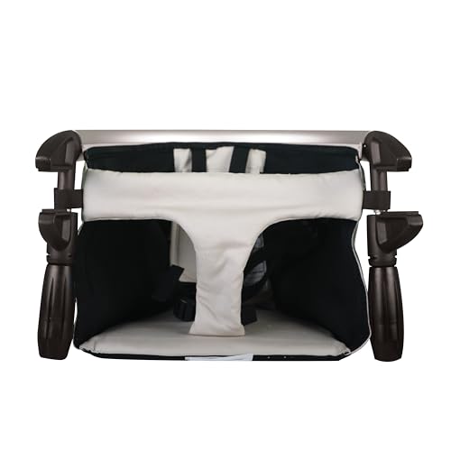 Phil&teds Lobster clamp securely grips the table for safe meals.