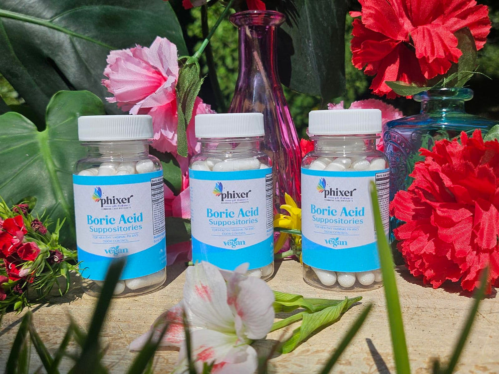 Phixer pH Balance packaging highlights USA-made quality and safety