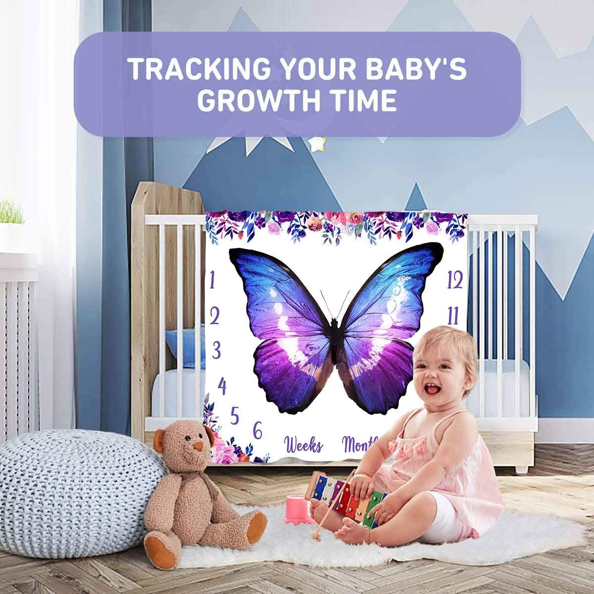 PHMOJEN baby blanket used as crib wrap during restful moments