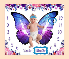 PHMOJEN milestone frames set for weekly photo progress with baby