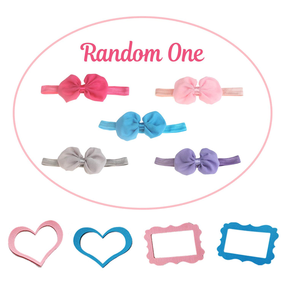 PHMOJEN included color headband adds a cute finishing touch for photos.