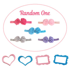 PHMOJEN included color headband adds a cute finishing touch for photos.