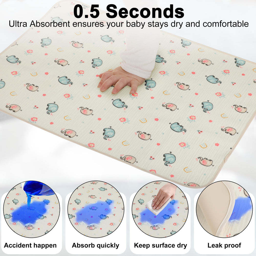PHOEBUS BABY changing pad dimensions 19-7x25-6 inches for cribs or car seats