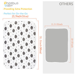 PHOEBUS BABY liner with soft cotton surface for gentle baby comfort