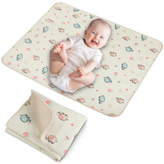 PHOEBUS BABY changing pad with muslin side for soft skin contact