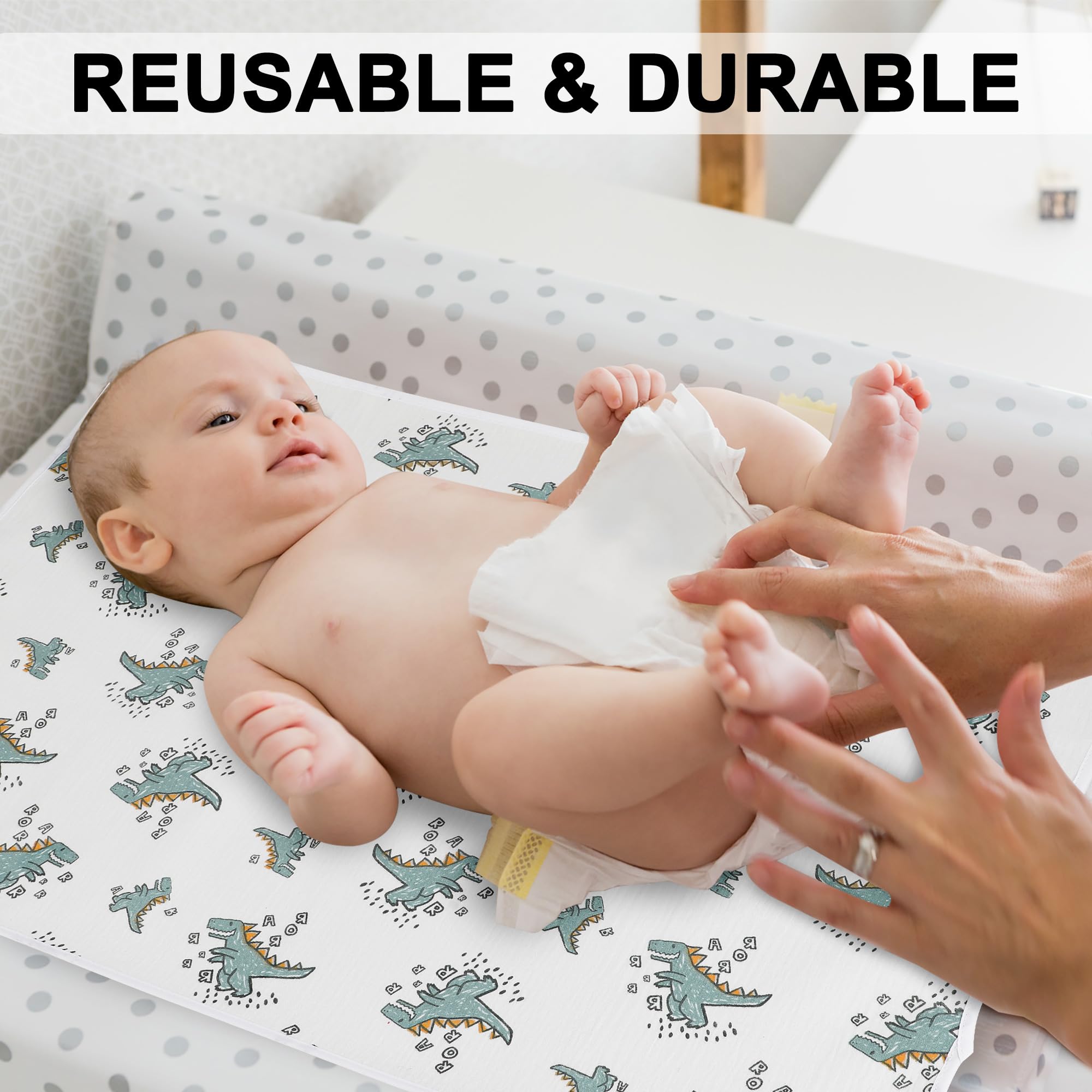 PHOEBUS BABY portable foldable changing pad for travel