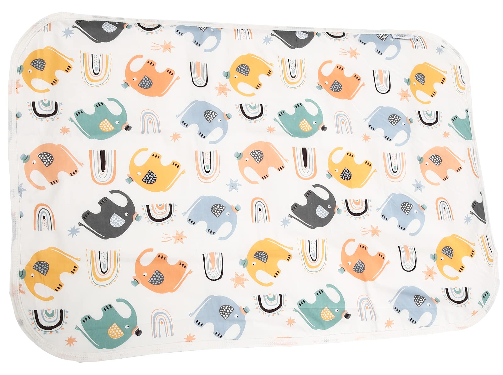 PHOEBUS BABY changing pad top view with soft cotton surface for gentle diaper changes.