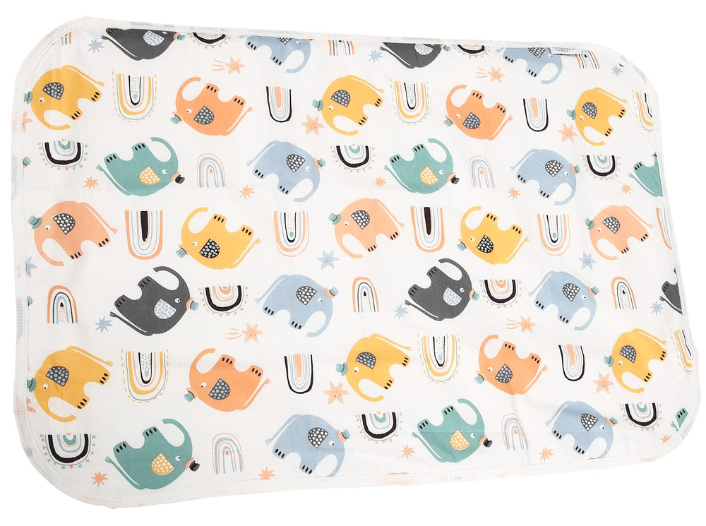 PHOEBUS BABY changing pad top view with soft cotton surface for gentle diaper changes.