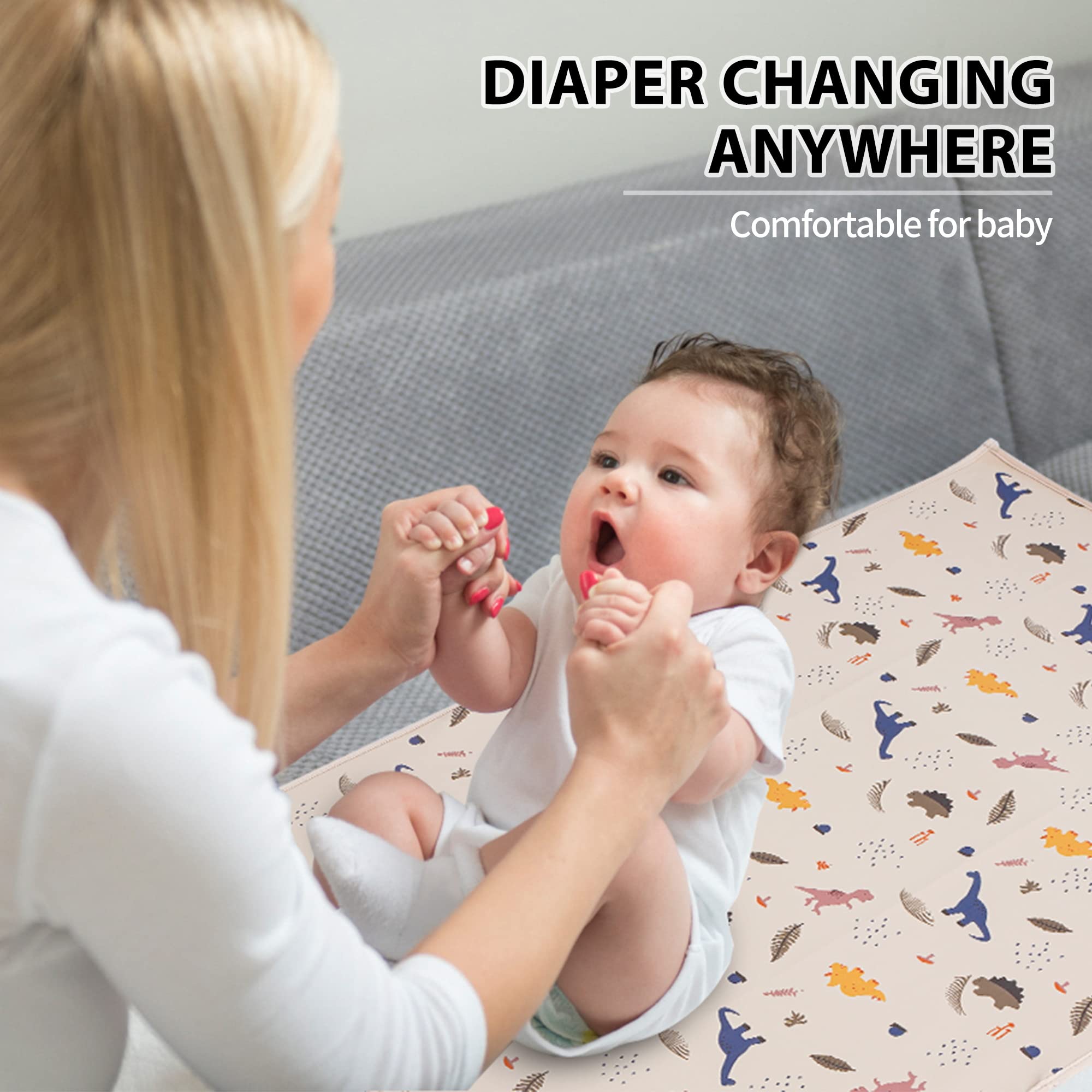 PHOEBUS BABY 20x28 inch size provides ample changing space.