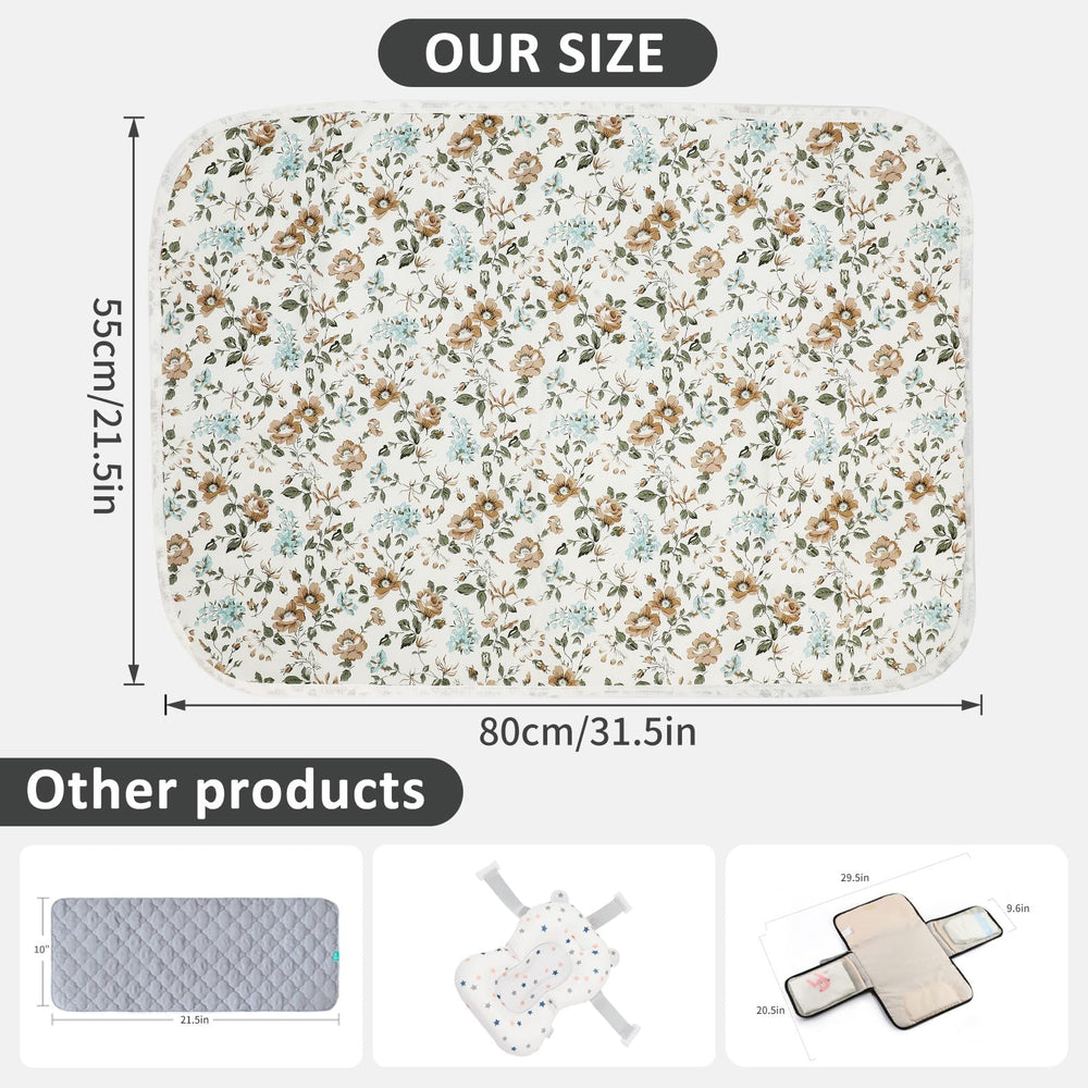 Phoebus Baby portable changing mat rolled for travel convenience