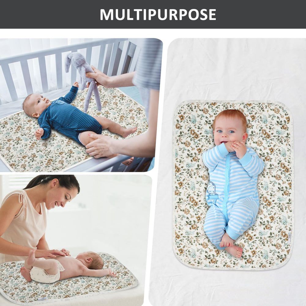 Phoebus Baby waterproof bottom helps keep clothes dry during changes