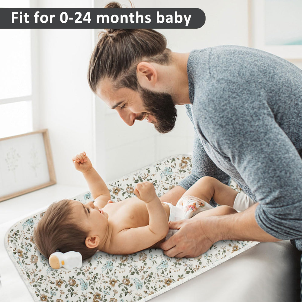 Phoebus Baby easy wipe-clean design makes post-change cleanup quick