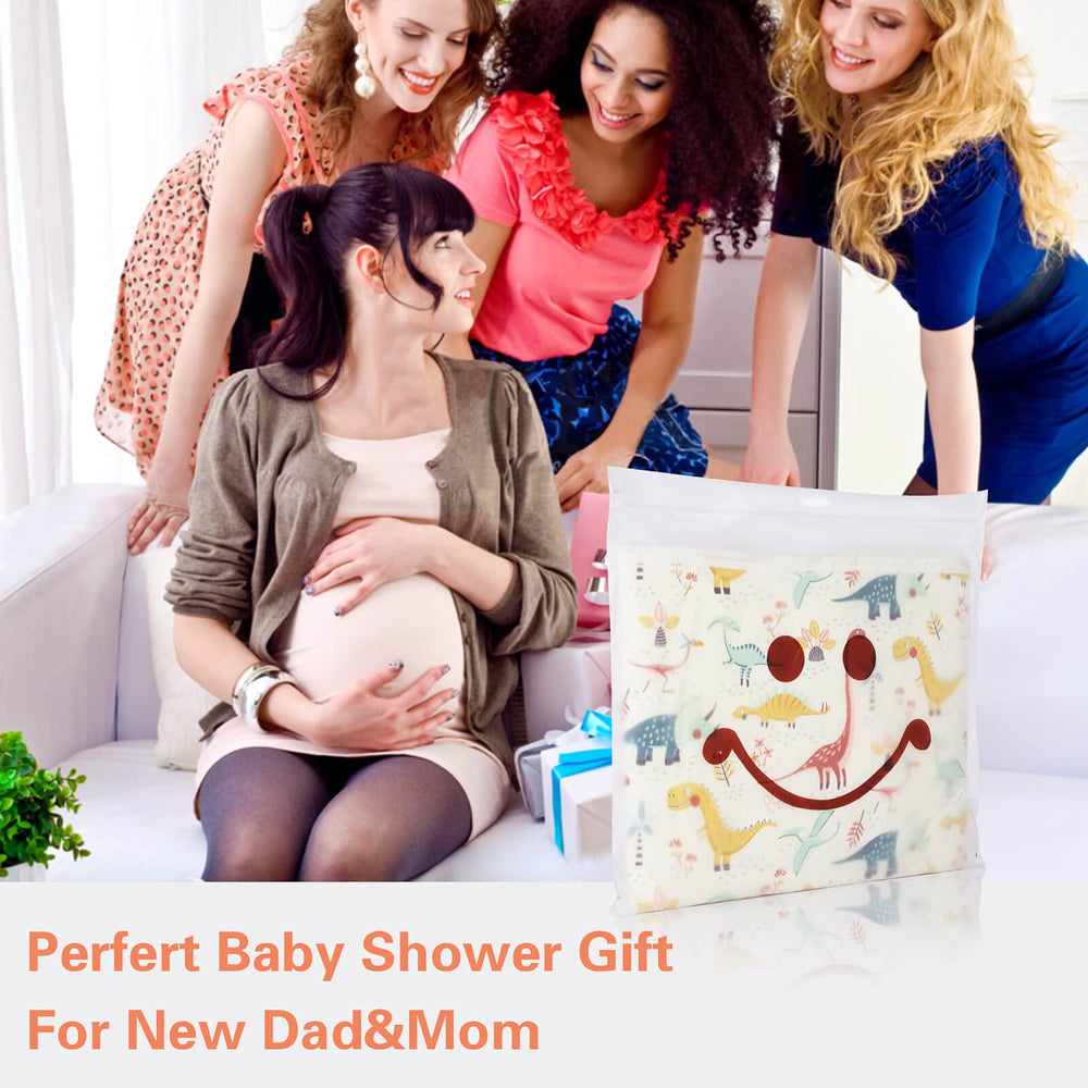 PHOEBUS BABY colorful dinosaur design adds playful style to diaper changes.