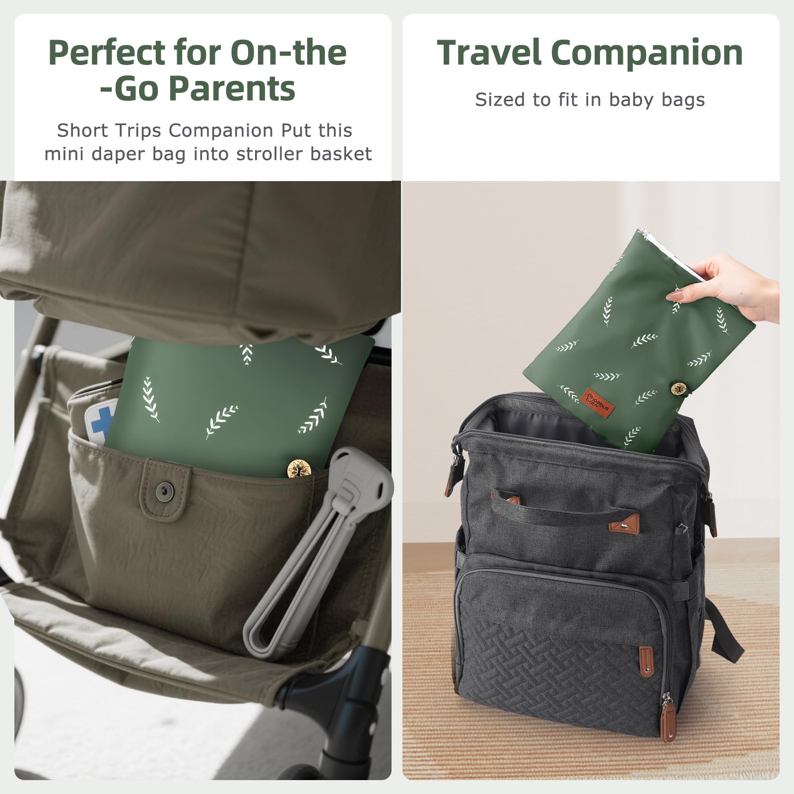 Phoebus Baby durable waterproof polyester with reinforced seams for lasting use