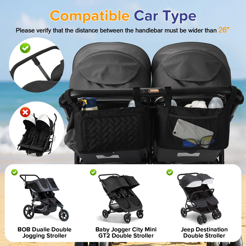 PHOEBUS BABY insulated cup holders keep drinks at the right temperature