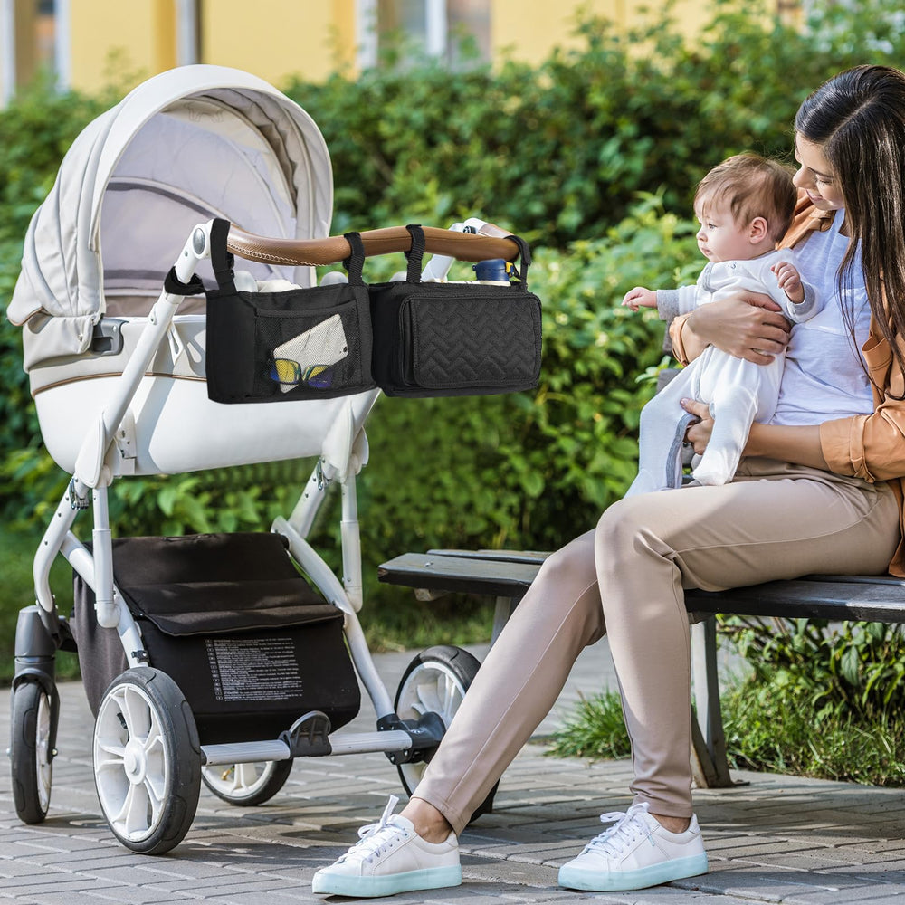 PHOEBUS BABY mesh front pocket for quick item access