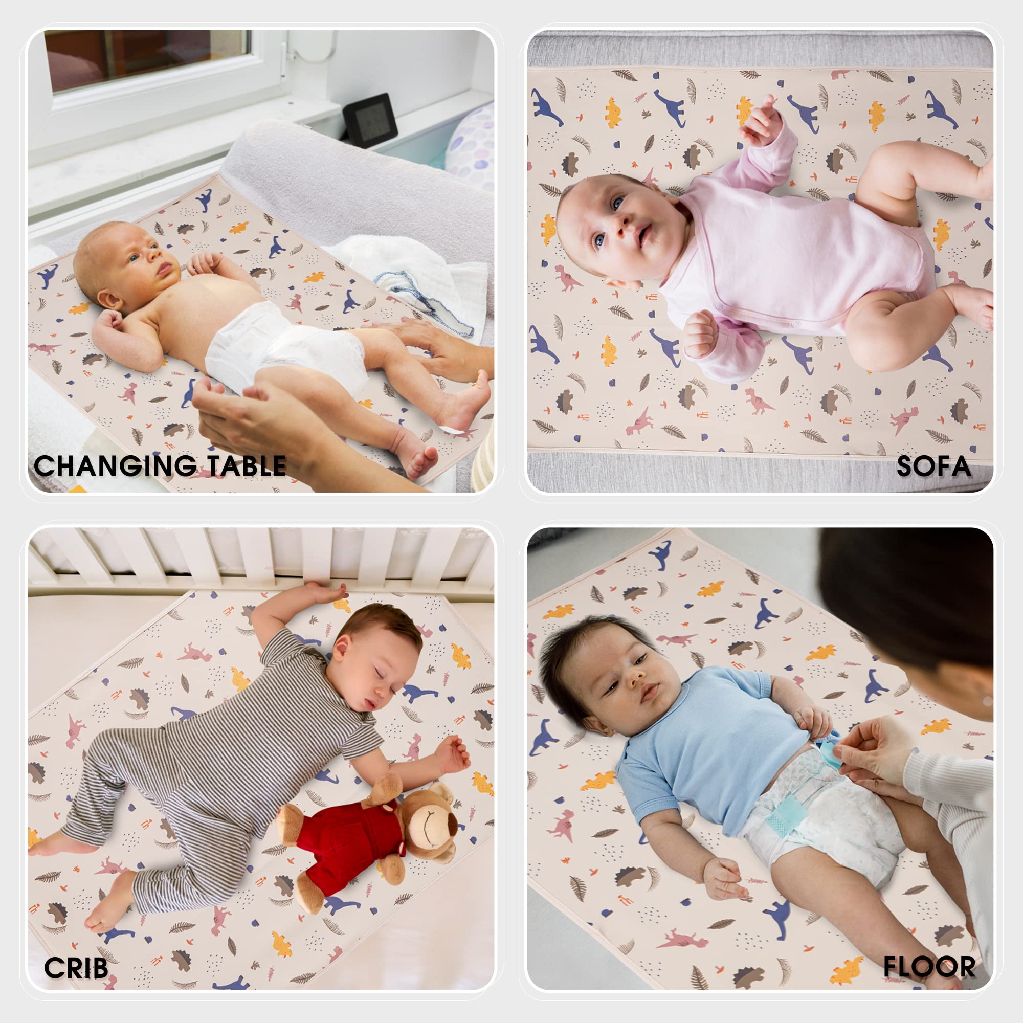PHOEBUS BABY multi-use mat for bed, sofa, or stroller.
