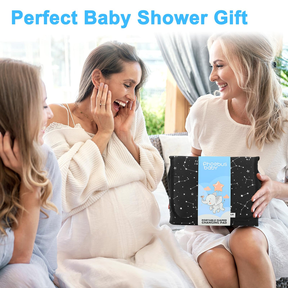 PHOEBUS BABY neutral black design suits modern parents.