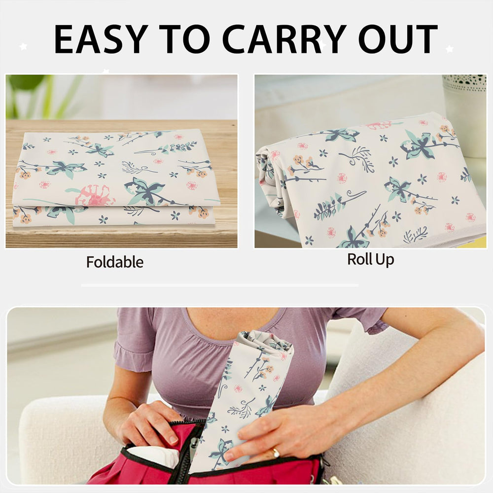 Phoebus Baby portable changing pad for car trips and outings.