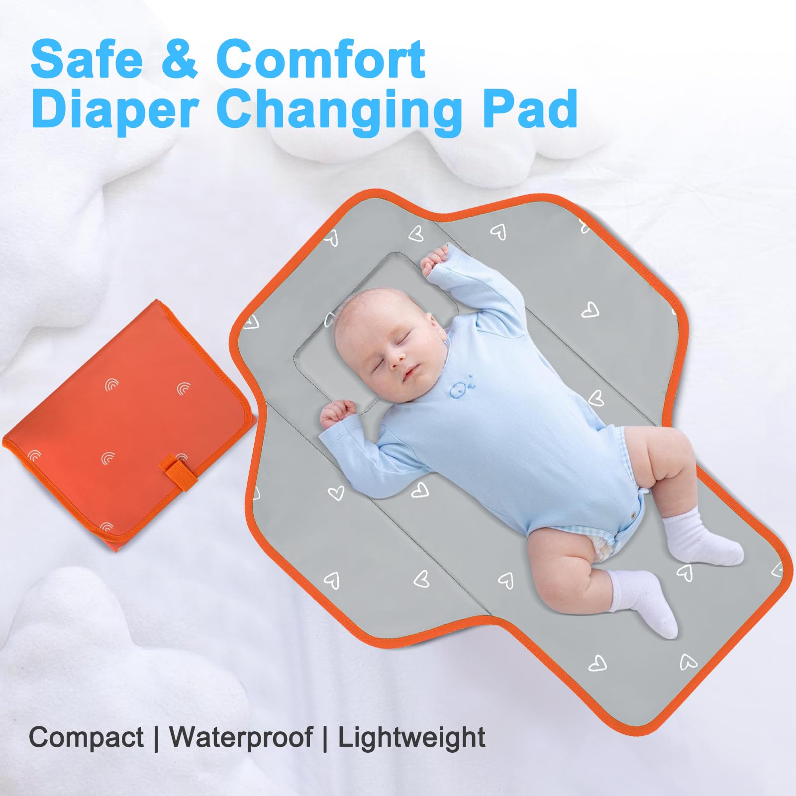 PHOEBUS BABY padded head support ensures gentle baby comfort.